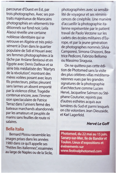 Chasseur d'Images n°364 - Juin 2014 - p.26 article d'Hervé Legoff